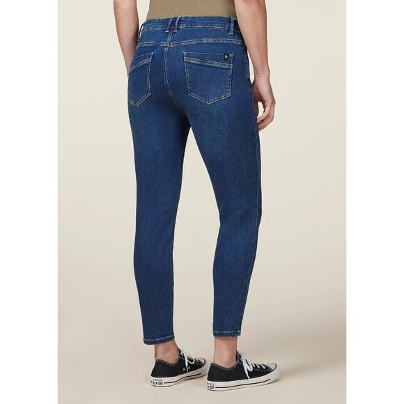 EQL by Kerrits In Motion Cropped Jean Midnight Wash NWOT - Picture 2 of 4